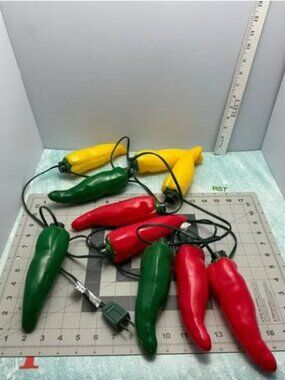Festive Chili Pepper‎ String Lights 12 ft